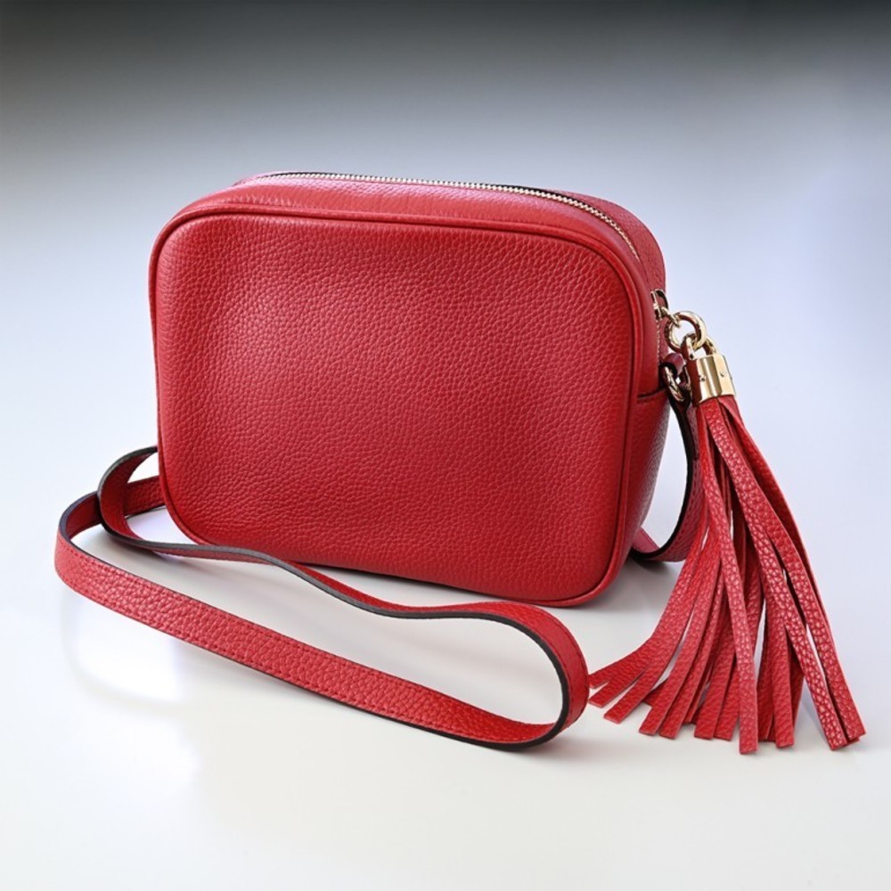 Gucci Red Bag Bag Disco Shoulder Soho